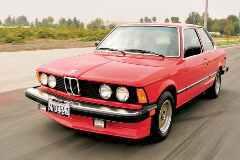 red bmw