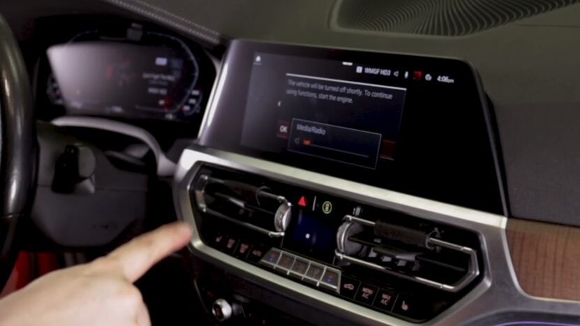 Control Media in BMW with Gesture