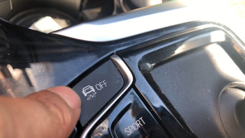 Traction Control Button