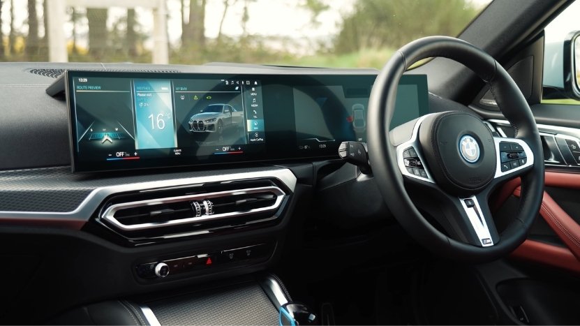 Interior of BMW i4