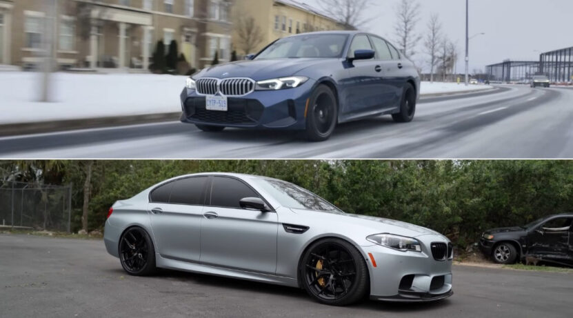Comparison of 3 Series and M5 cars