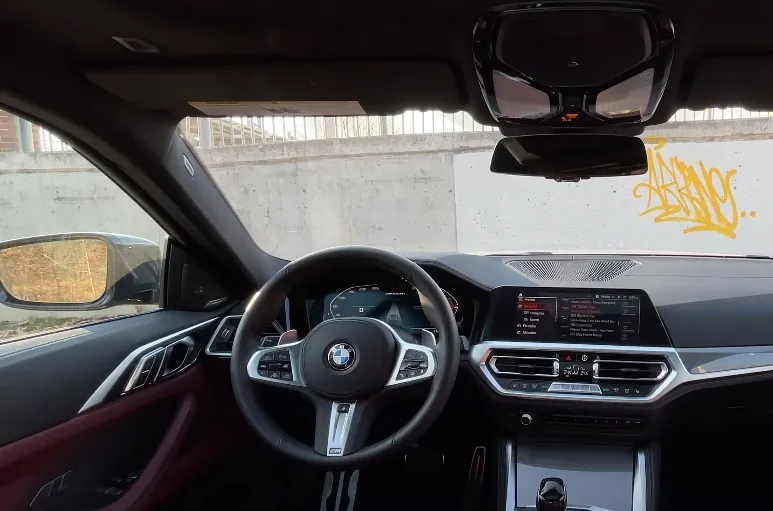 Interior of the BMW M440i