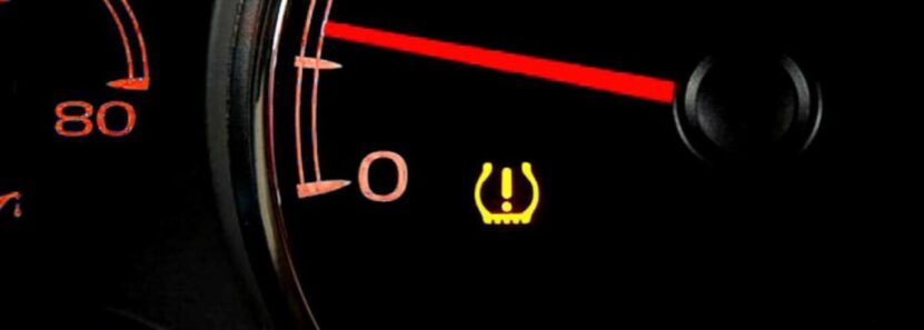Tire Pressure Monitoring System (TPMS) warning light triggered by underinflated run flat tires