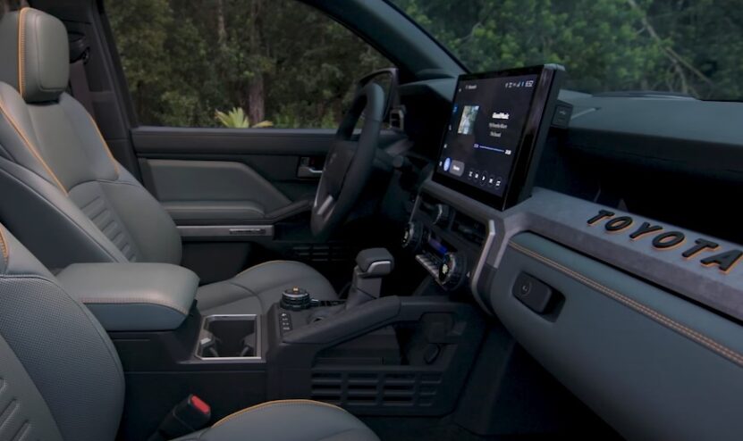 Interior of the Toyota 4Runner SUV