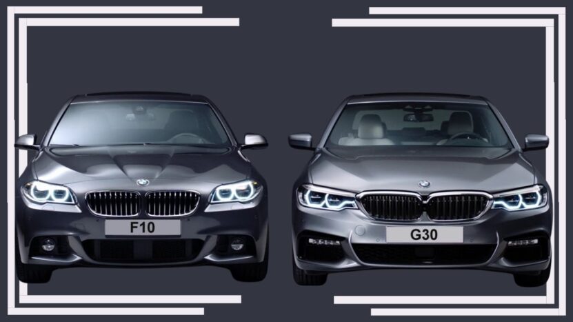 BMW 5 Series - F10 vs G30