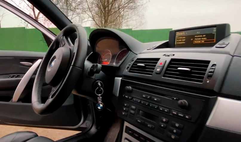 BMW X3 interior
