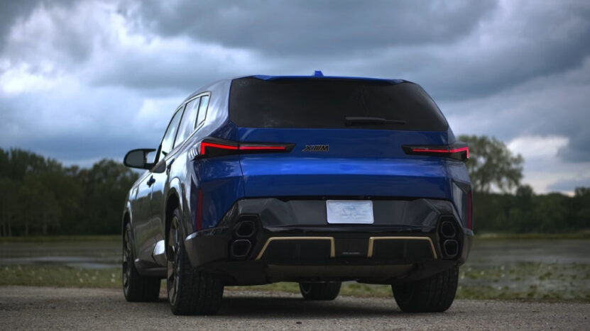 The BMW XM combines luxury styling with a towing capacity of up to 6,000