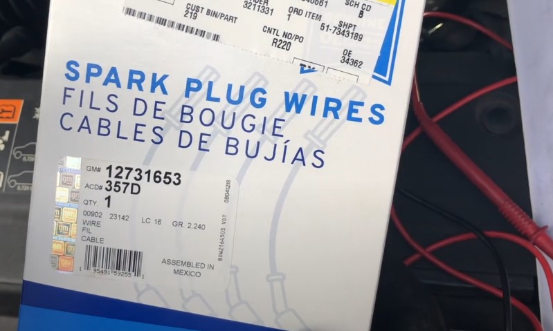 Packaging for genuine GM Spark Plug Wires